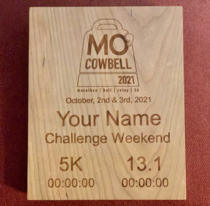 MoCowbell Lasered 8x10 Plaque