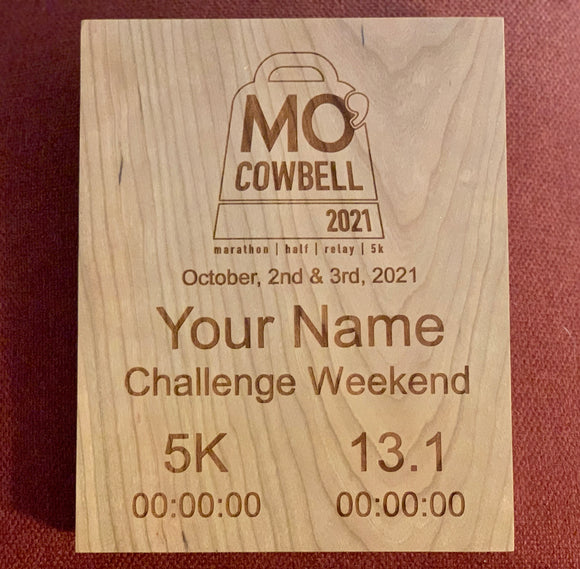 MoCowbell Lasered 8x10 Plaque